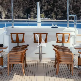 Sun deck bar