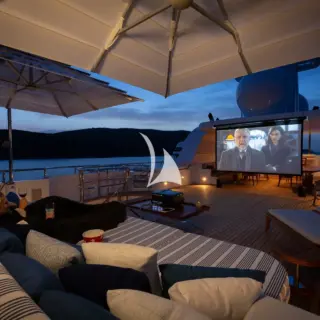 Sun deck cinema