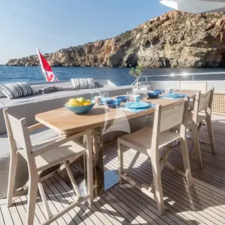 Aft deck