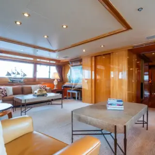 Upper deck saloon