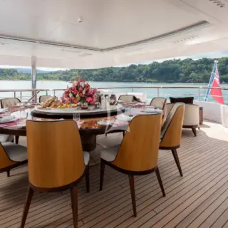 Upper aft deck