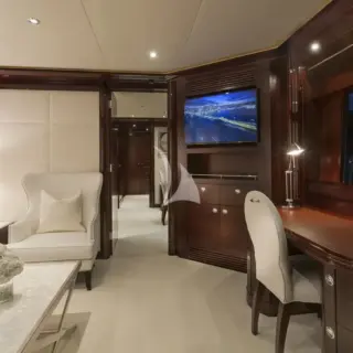 Master Suite Private Study at Entrance
