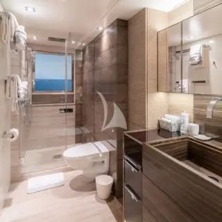 VIP cabin's bathroom
