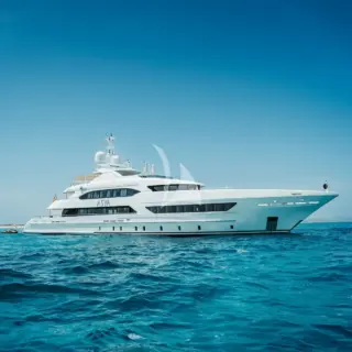 at anchor