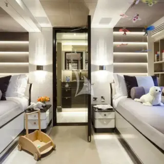 Lower deck - twin cabin 1