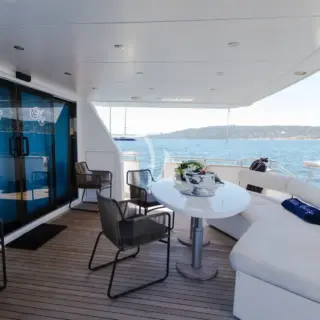 Aft deck