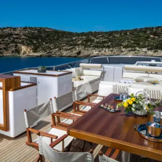 Upper deck dining/bar 1