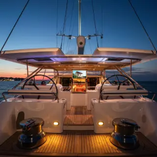 S/Y GENEVIEVE, more on Deck
