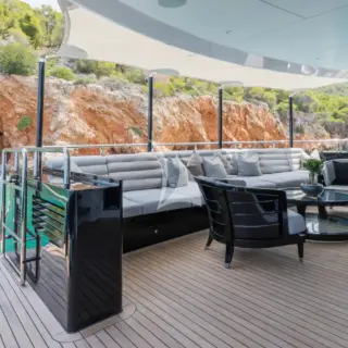 Aft deck