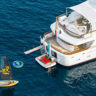 Toys at anchor