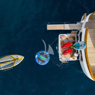 Toys at anchor