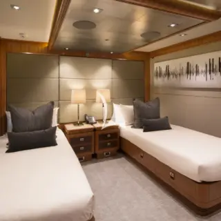 Convertible cabin (as twin)