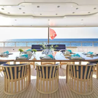Upper deck - Dining area