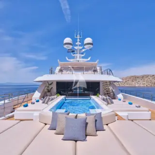 Bridge deck pool