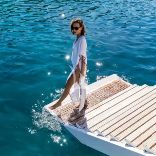 Swimming platform