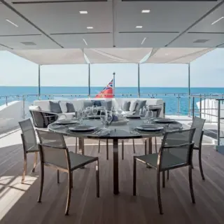 Skylounge Deck Alfresco dining