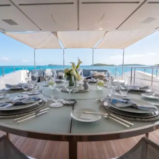'H - Skylounge deck dining (can seat up to 10)