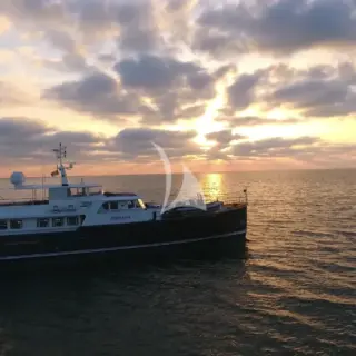 At sunset