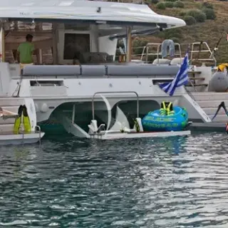 In a bay