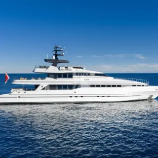 BRAZIL - TAHI at anchor