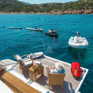 swimming  platform with toys