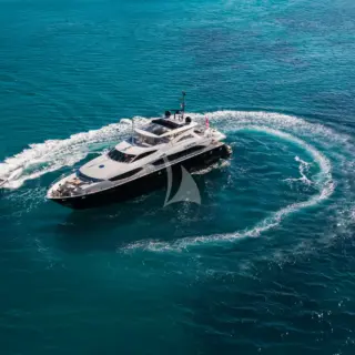 TENACITY at anchor