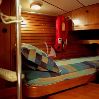 Twin cabin in the peak