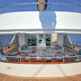 Meira main deck aft dining area