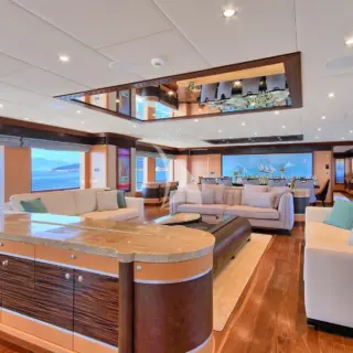 Meira main deck salon looking forward