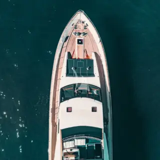 Aerial view of exterior