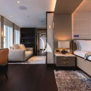 Master cabin study & lounge
