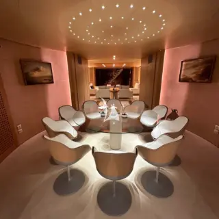 MY LUISA - MAIN DECK DINING AREA