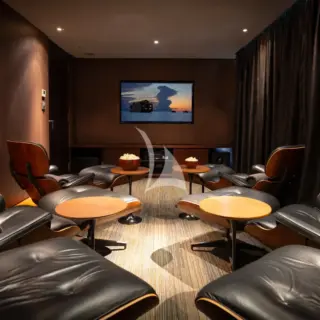 Upper deck cinema room
