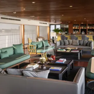 Upper deck salon