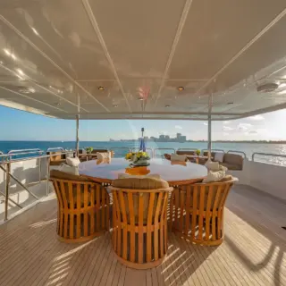 Sky Lounge Deck Dining (Table seats 8 Guests)