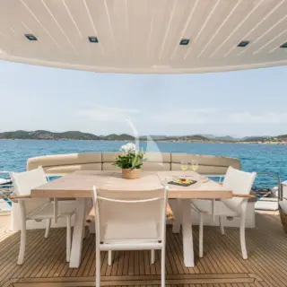 CALA DI LUNA - Aft deck
