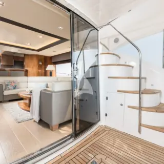 CALA DI LUNA - Aft deck