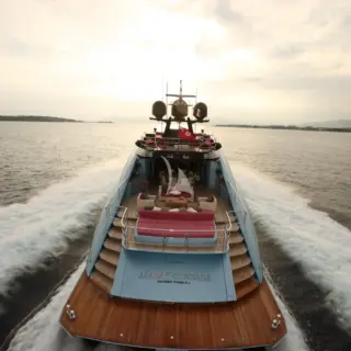 Aft view