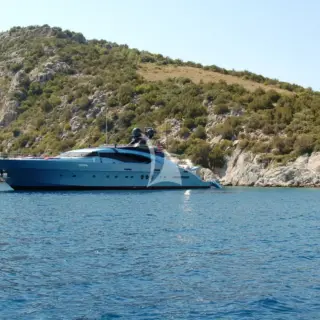 Port side on anchor