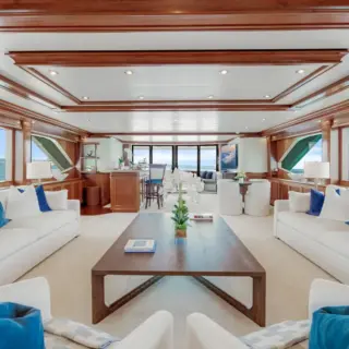 Main Salon Looking Aft