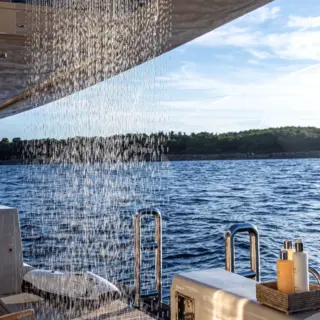 Swim Platform Shower