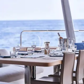 Aft Deck Dining Table