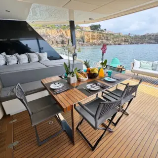 Aft deck