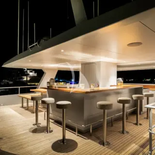 Sun Deck with Teppanyaki set up