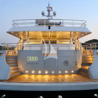 At anchor, by night