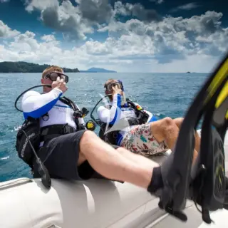 Scuba diving