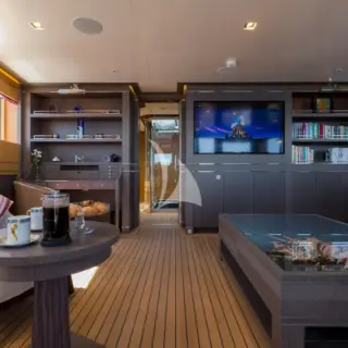 Sun Deck interior forward