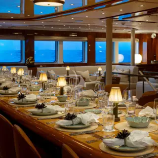 AQUA LARES - Main Deck - Dining Area 