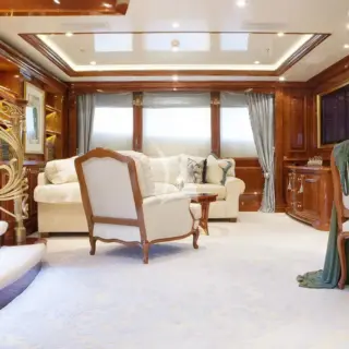 Master suite split over two levels