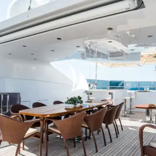Sundeck Dining Area